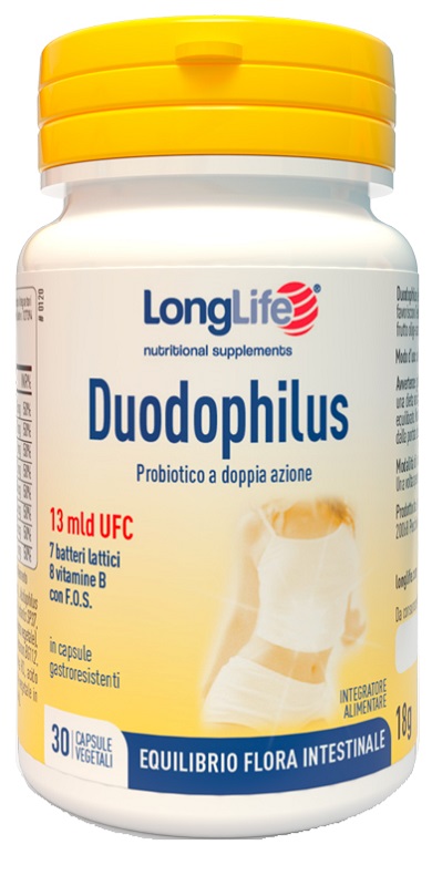LONGLIFE DUODOPHILUS 30 CAPSULE VEGETALI - farmacia187.it