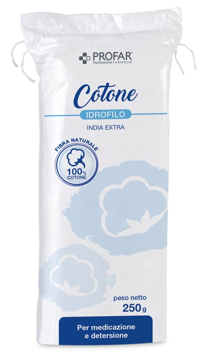 COTONE IDROFILO PROFAR INDIA EXTRA 250G - farmacia187.it