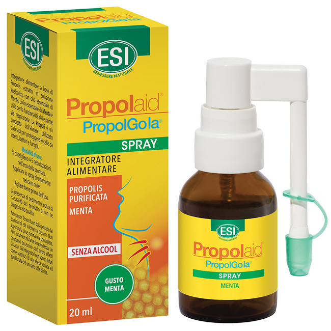 ESI PROPOLAID SPRAY GOLA ANALCOLICO MENTA 20 ML - farmacia187.it
