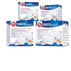 CEROTTO IN ROTOLO PIC SOFFIX STRETCH TESSUTO NON TESSUTO ESTENDIBILE 20X1000 CM 1 PEZZO - farmacia187.it