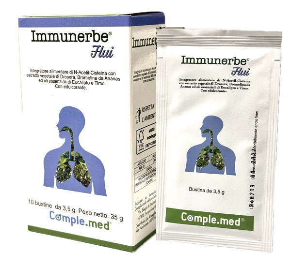 IMMUNERBE FLUI 10 BUSTINE - farmacia187.it