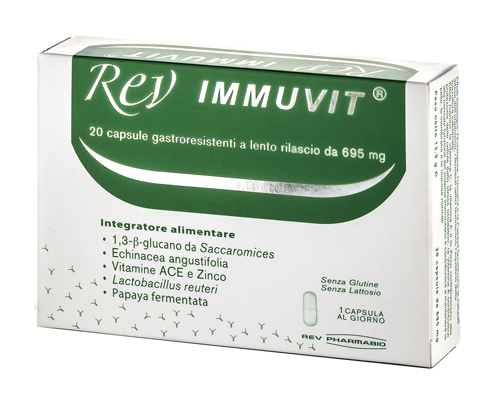 REV IMMUVIT 20 CAPSULE - farmacia187.it