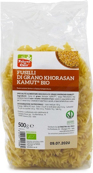 FUSILLI DI FARRO BIO 500 G - farmacia187.it