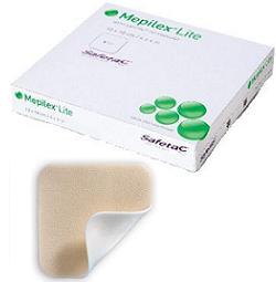 MEPILEX LITE MEDICAZIONE IN SCHIUMA DI POLIURETANO 10X10 CM 5 PEZZI - farmacia187.it