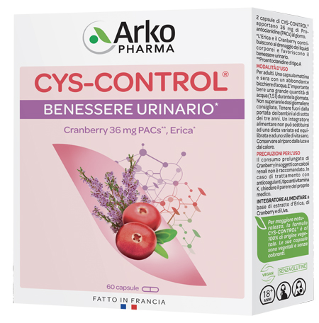 CYS-CONTROL 60 CAPSULE - farmacia187.it