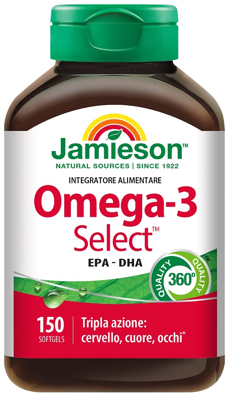 JAMIESON OMEGA-3 SELECT 150 PERLE - farmacia187.it