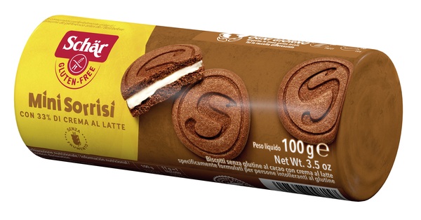 SCHAR MINI SORRISI CON CREMA AL LATTE 100 G - farmacia187.it