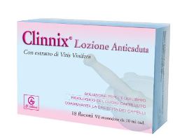 CLINNIX LOZIONE ANTICADUTA 18 FIALE 10 ML - farmacia187.it