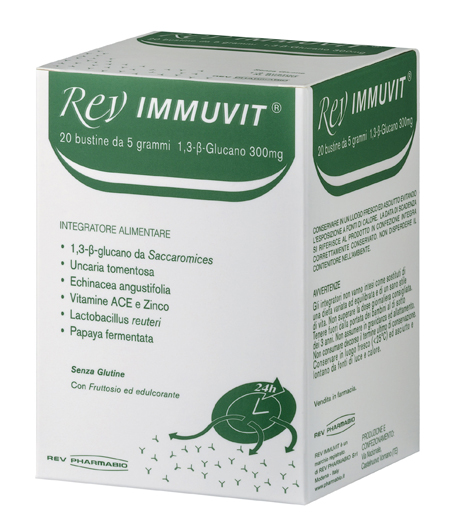REV IMMUVIT 20 BUSTINE - farmacia187.it