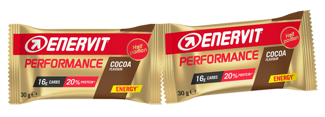 ENERVIT SPORT PERFORMANCE BAR CACAO 2 X 30 G - farmacia187.it