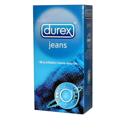 PROFILATTICO DUREX SETTEBELLO JEANS 12 PEZZI - farmacia187.it
