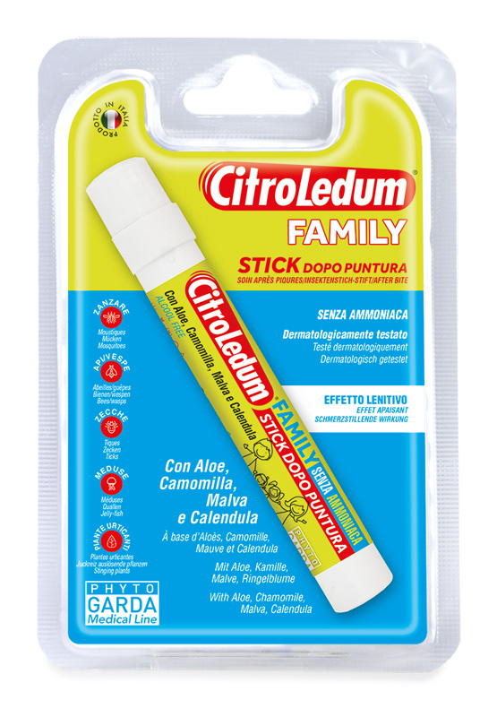 CITROLEDUM FAMILY STICK SENZA AMMONIACA 10 ML - farmacia187.it