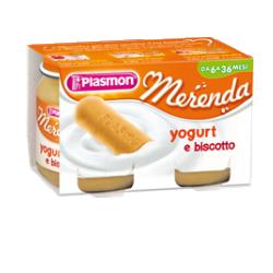 PLASMON OMOGENEIZZATO YOGURT BISCOTTO 120 G X 2 PEZZI - farmacia187.it