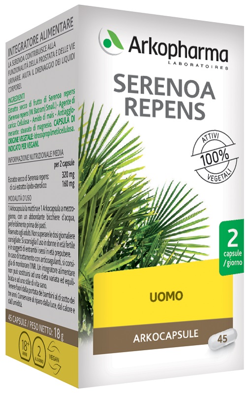 SERENOA REPENS 45 CAPSULE - farmacia187.it
