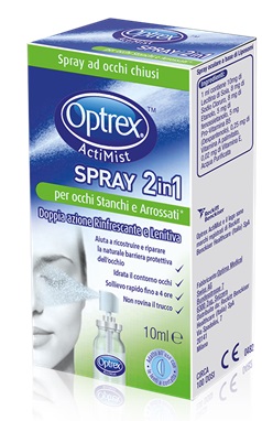 SPRAY OCULARE OPTREX ACTIMIST 2IN1 OCCHI STANCHI E ARROSSATI 1 PEZZO - farmacia187.it