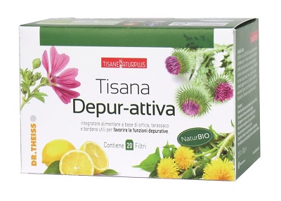 NATURPLUS TISANA DEPUR-ATTIVA 20 FILTRI - farmacia187.it