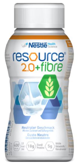 RESOURCE 2,0 + FIBRE NEUTRO 200 ML - farmacia187.it