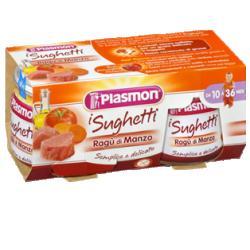 PLASMON SUGHETTO RAGU' DI MANZO 80 G X 2 PEZZI - farmacia187.it