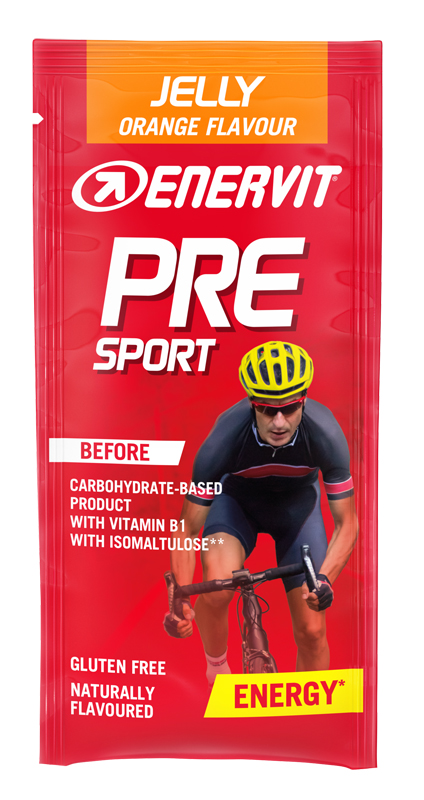 Enervit - Presport Gelatina Arancia - Integratore Pre-Allenamento 45 g - farmacia187.it