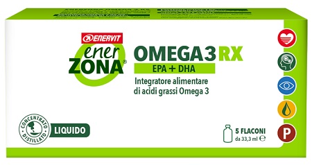 ENERZONA OMEGA 3 RX 5 FLACONI - farmacia187.it