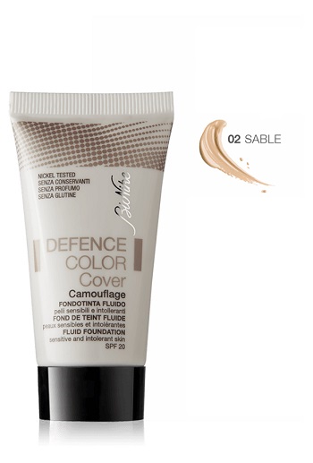DEFENCE COLOR COVER FONDOTINTA FLUIDO 02 SABLE 30 ML - farmacia187.it