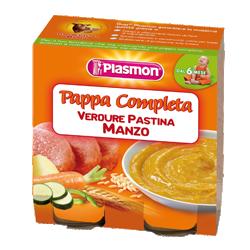 PLASMON OMOGENEIZZATO PAPPE MANZO VERDURA PASTINA 190 G X 2 PEZZI - farmacia187.it