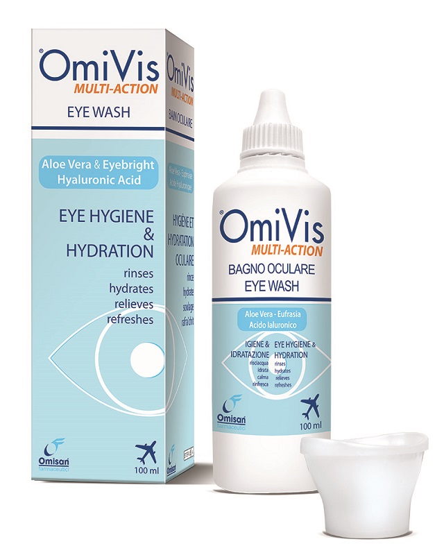 OMIVIS BAGNO OCULARE FLACONE 100 ML - farmacia187.it