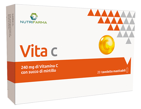 VITA C 20 TAVOLETTE MASTICABILI - farmacia187.it