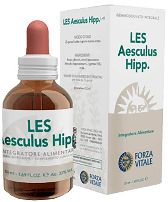 LES AESCULUS HIPPOCASTANUM GOCCE 50 ML - farmacia187.it