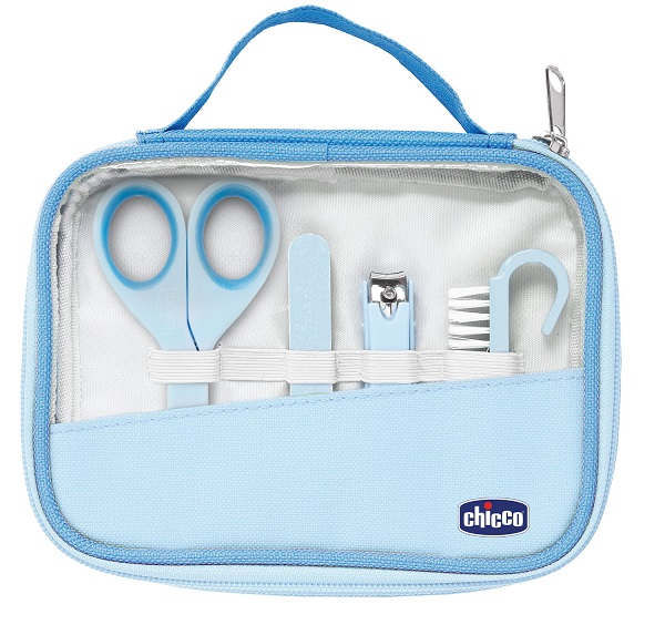 CHICCO SET UNGHIE BAMBINO AZZURRO-VERDE - farmacia187.it