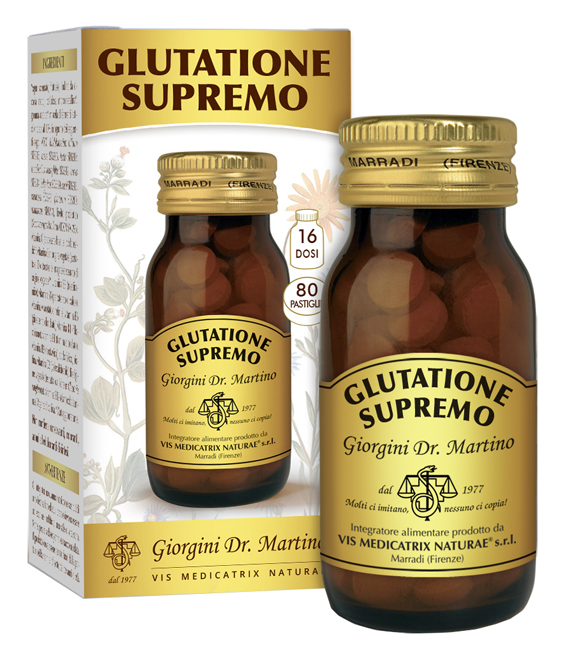 GLUTATIONE SUPREMO 80 PASTIGLIE - farmacia187.it