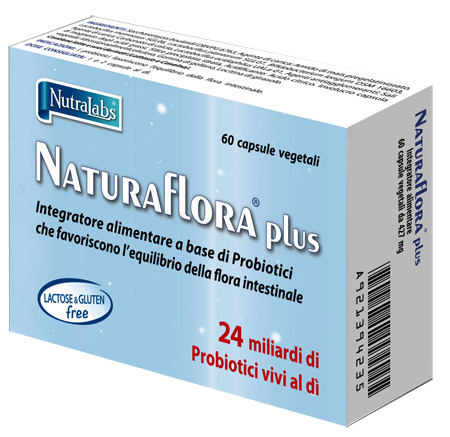 NATURAFLORA PLUS 60 CAPSULE VEGETALI - farmacia187.it