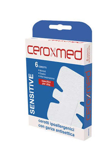 CEROTTO CEROXMED SENSITIVE FLEX SPECIFICO DITA 6 PEZZI - farmacia187.it