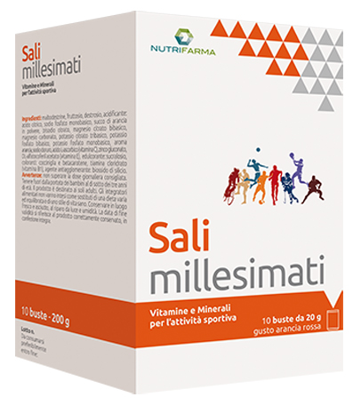 SALI MILLESIMATI 25 BUSTINE 20 G - farmacia187.it