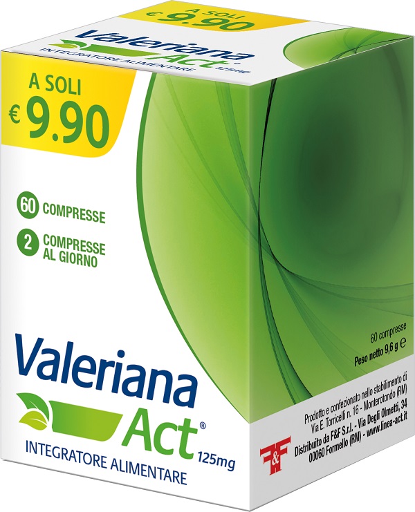 VALERIANA ACT 60 COMPRESSE - farmacia187.it
