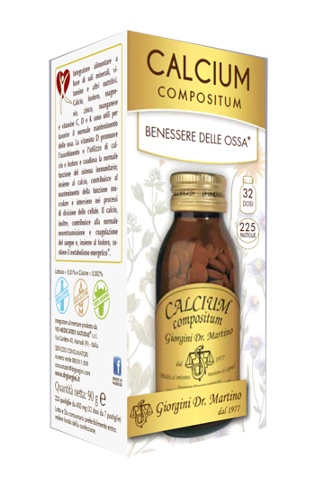 CALCIUM COMPOSITUM 225 PASTIGLIE - farmacia187.it