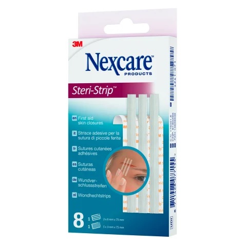 CEROTTO PER SUTURA NEXCARE STERISTRIP 6X75 MM + 3X75 MM - farmacia187.it