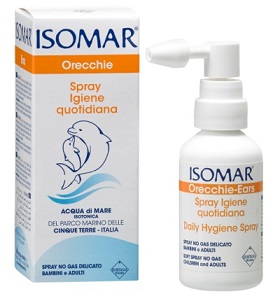 ISOMAR ORECCHIE ACQUA DI MARE SPRAY NO GAS PER IRRIGAZIONE DELL'ORECCHIO 50ML - farmacia187.it