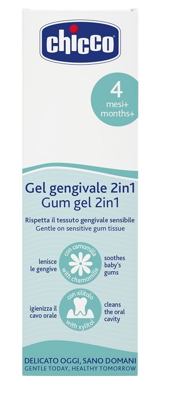 CHICCO GEL GENGIVALE MULTIFUNZIONE 4M+ - farmacia187.it