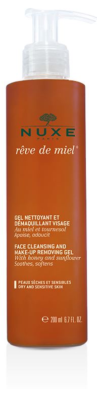 NUXE REVE DE MIEL GEL STRUCCANTE E DETERGENTE 200 ML - farmacia187.it