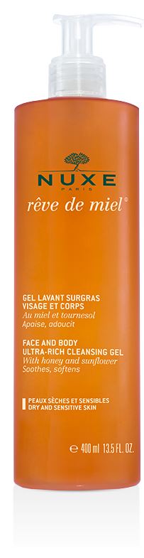 NUXE REVE DE MIEL GEL DETERGENTE VISO E CORPO 400 ML - farmacia187.it