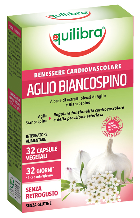 AGLIO E BIANCOSPINO 32 CAPSULE - farmacia187.it