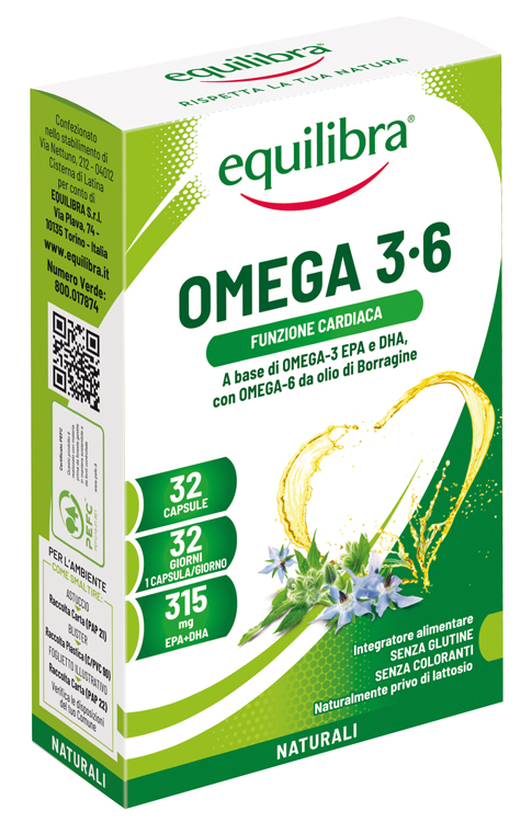 OMEGA 3-6 32 CAPSULE - farmacia187.it