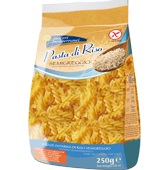 PIACERI MEDITERRANEI PASTA RISO FUSILLI 250 G - farmacia187.it
