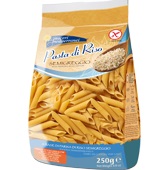 PIACERI MEDITERRANEI PASTA RISO PENNE RIGATE 250 G - farmacia187.it