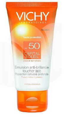 IDEAL SOLEIL VISO DRY TOUCH SPF50 50 ML - farmacia187.it