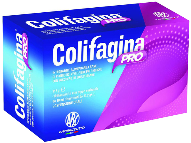 COLIFAGINA PRO 10 FLACONCINI TAPPO SERBATOIO - farmacia187.it