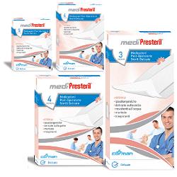 MEDICAZIONE MEDIPRESTERIL POST OPERATORIA DELICATA STERILE 8X10 4 PEZZI - farmacia187.it