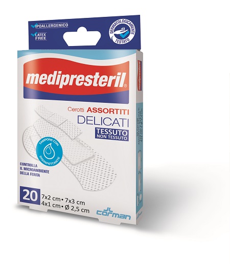 CEROTTO PER DITA MEDIPRESTERIL DELICATO TNT 7,5X5CM 6 PEZZI - farmacia187.it