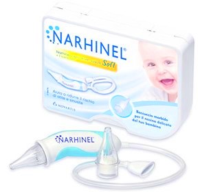 ASPIRATORE NASALE NARHINEL SOFT 1 PEZZO + 2 RICAMBI - farmacia187.it